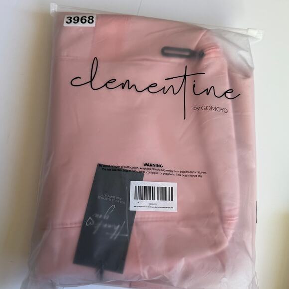 NEW Pink Duffel Weekender Tote Bag by Clementine - Picture 12 of 12